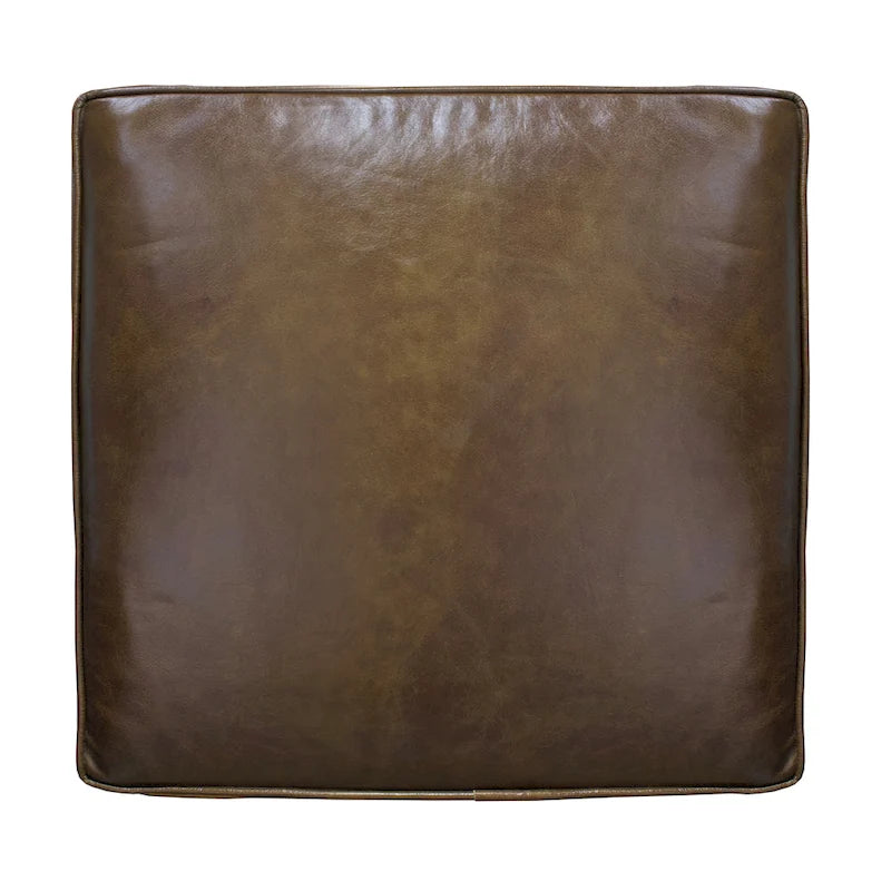 Fauteuil d'appoint en manguier à lattes marron / gris délavé / noir, une place