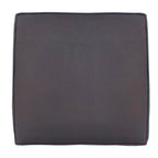 Fauteuil d'appoint en manguier à lattes marron / gris délavé / noir, une place