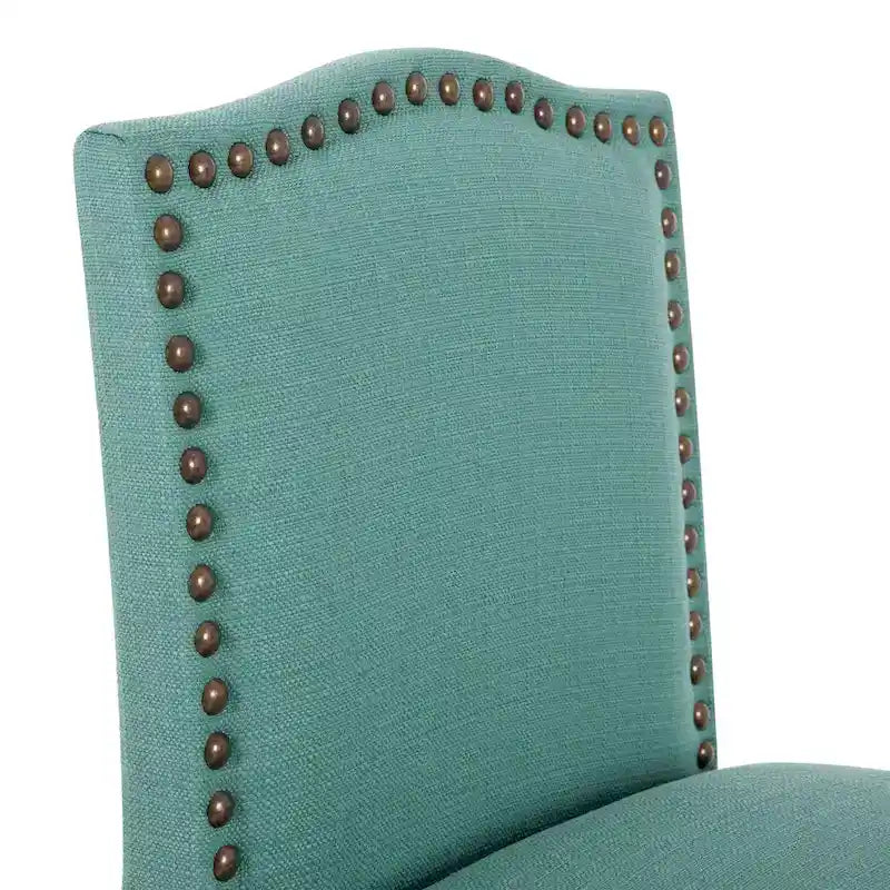 Tabouret de bar rembourré beige/gris/bleu clair, hauteur d'assise de 71 cm, lot de 2