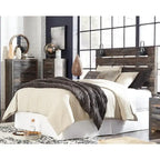 Tête de lit Queen Size, multicolore rustique, 1 personne