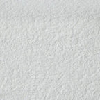 Canapé deux places en velours blanc Teddy