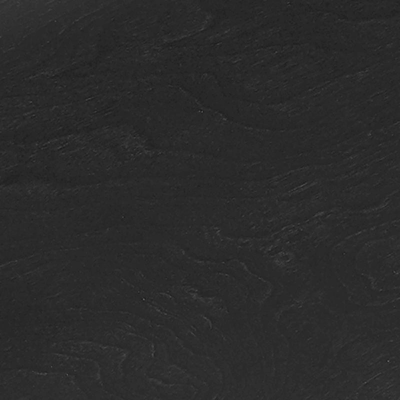 Meuble tourne-disque noir/marron, style moderne