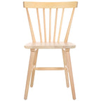 Chaise de salle à manger Spindle Farmhouse, plusieurs coloris, lot de 2