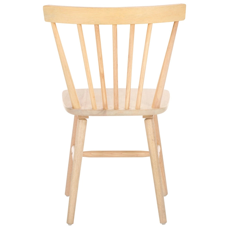 Chaise de salle à manger Spindle Farmhouse, plusieurs coloris, lot de 2