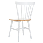 Chaise de salle à manger Spindle Farmhouse, plusieurs coloris, lot de 2