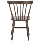 Chaise de salle à manger Spindle Farmhouse, plusieurs coloris, lot de 2