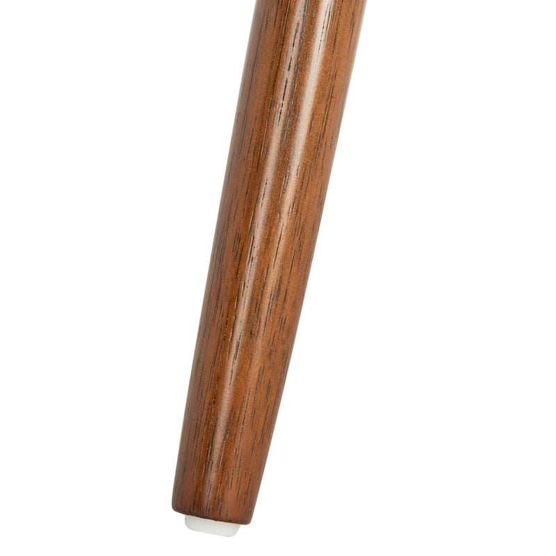 Chaise de salle à manger Windsor Walnut Spindleback, lot de 2