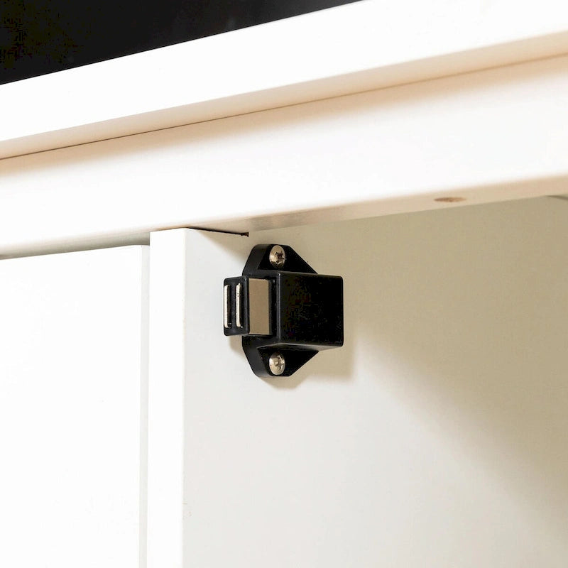Meuble TV rétro 180 cm vert/blanc/bleu – Convient aux TV jusqu'à 70 pouces