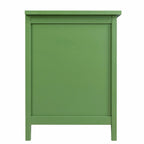 Meuble TV rétro 180 cm vert/blanc/bleu – Convient aux TV jusqu'à 70 pouces