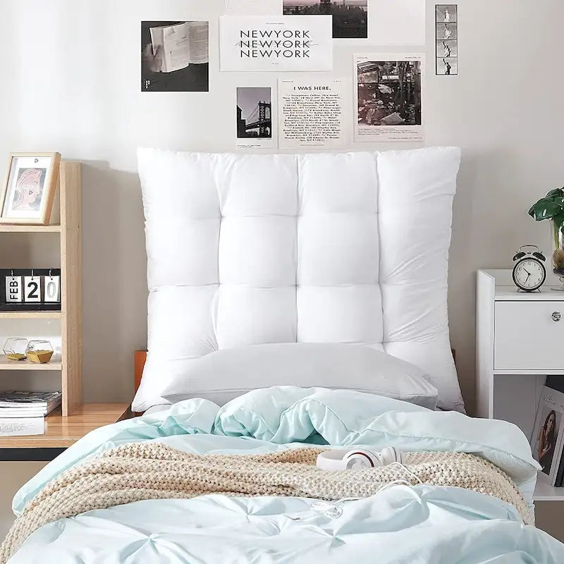 Tête de lit capitonnée – Multicolore, lit simple/très grand lit simple, 1 personne