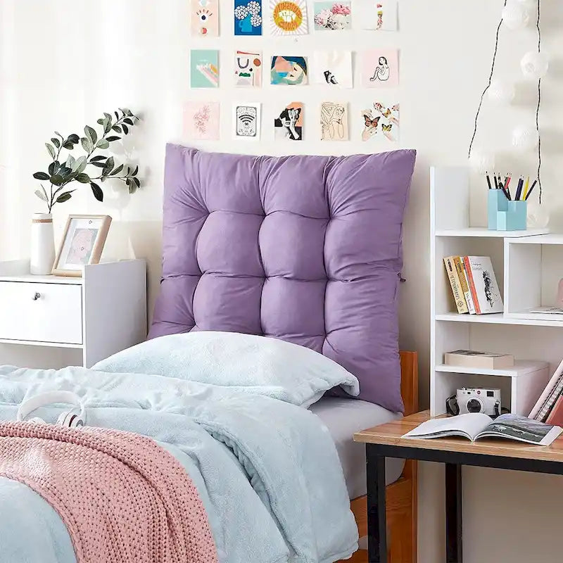 Tête de lit capitonnée – Multicolore, lit simple/très grand lit simple, 1 personne