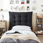 Tête de lit capitonnée – Multicolore, lit simple/très grand lit simple, 1 personne