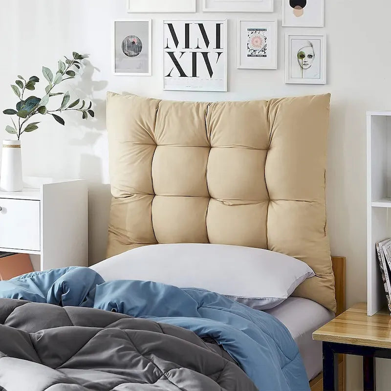 Tête de lit capitonnée – Multicolore, lit simple/très grand lit simple, 1 personne
