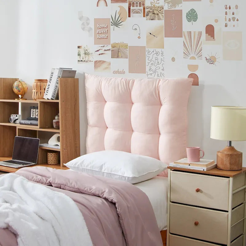 Tête de lit capitonnée – Multicolore, lit simple/très grand lit simple, 1 personne