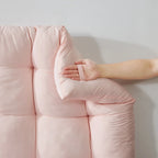Tête de lit capitonnée – Multicolore, lit simple/très grand lit simple, 1 personne