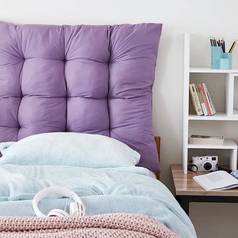 Tête de lit capitonnée – Multicolore, lit simple/très grand lit simple, 1 personne